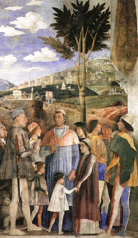 Andrea Mantegna The Meeting china oil painting image